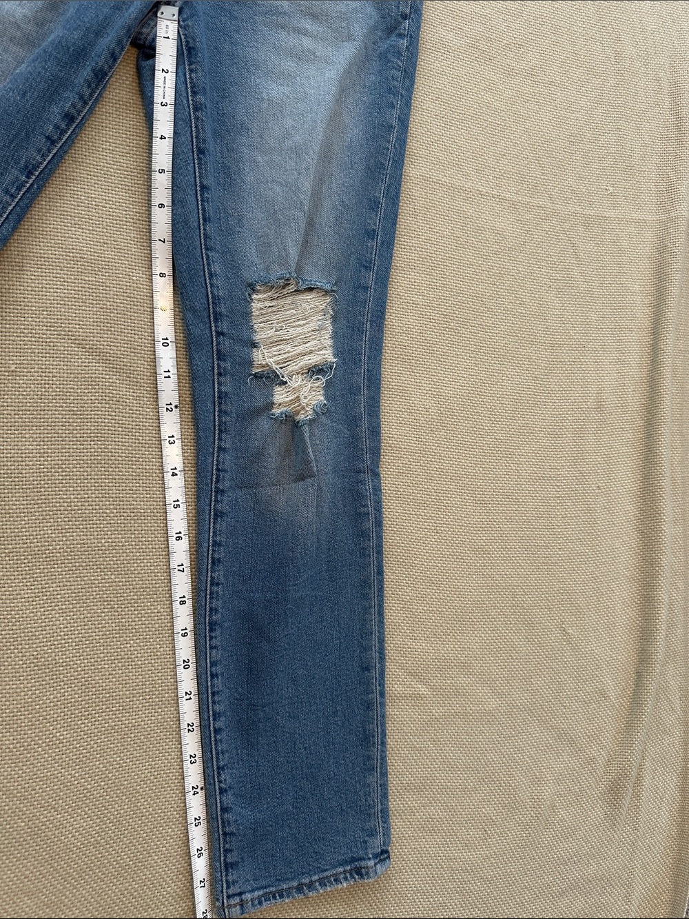 Madewell Distressed Perfect Vintage Jean NWT Sz 24 - Picture 7 of 11